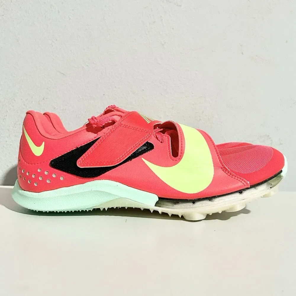 Nike Zoom Long Jump Elite “Bright Crimson Lime Blast” Men’s Size 5 Track Spikes
